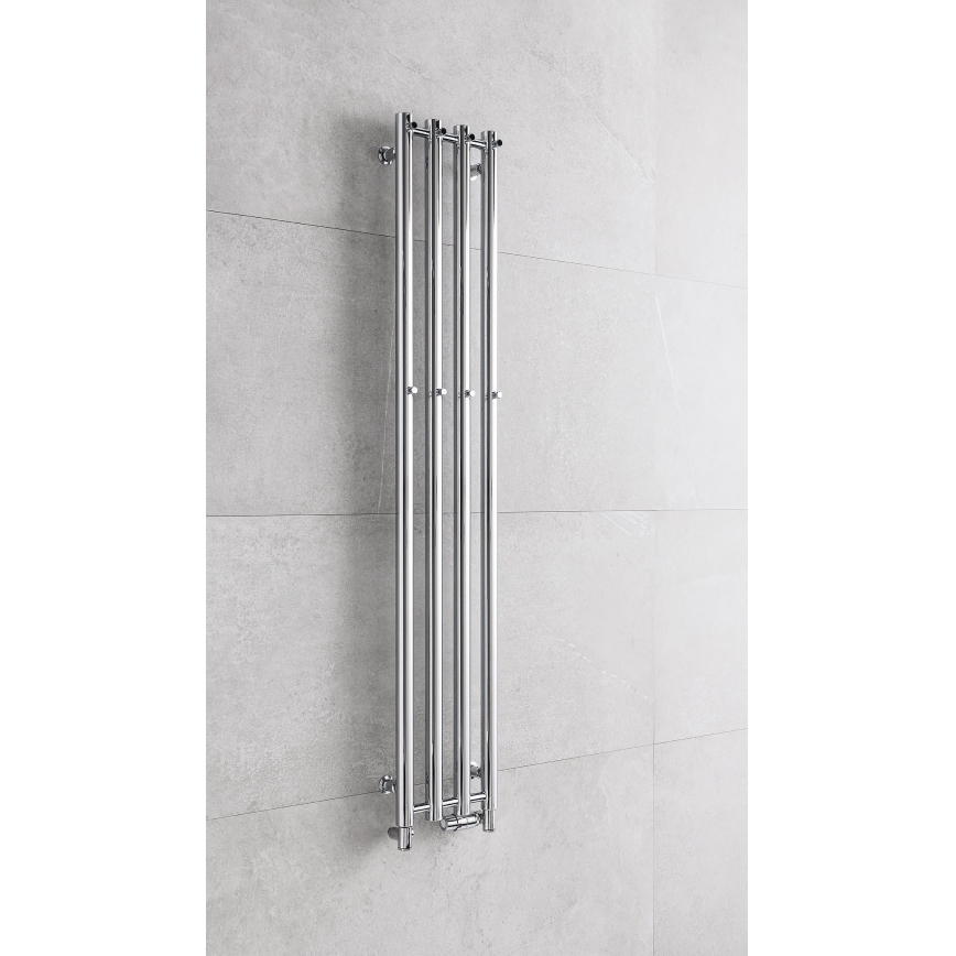 P.M.H. R2C - Radiador toalheiro para casa de banho ROSENDAL 350W 150 cm cromado brilhante