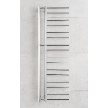P.M.H. T2C - Toalheiro aquecido para casa de banho THEIA 352W 154 cm direito/cromado brilhante