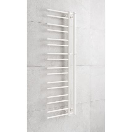 P.M.H. T2W-L - Radiador-toalheiro para casa de banho THEIA 352 W 154 cm ligação à esquerda/branco