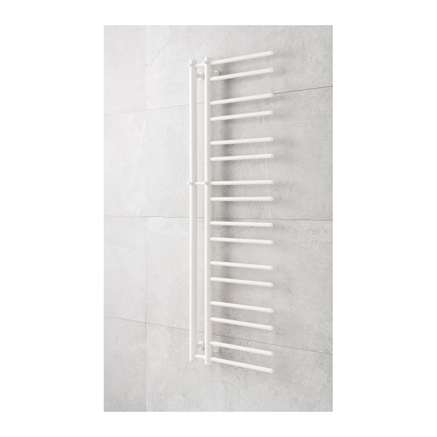 P.M.H. T2W - Toalheiro aquecido THEIA 352W 154 cm direito/branco
