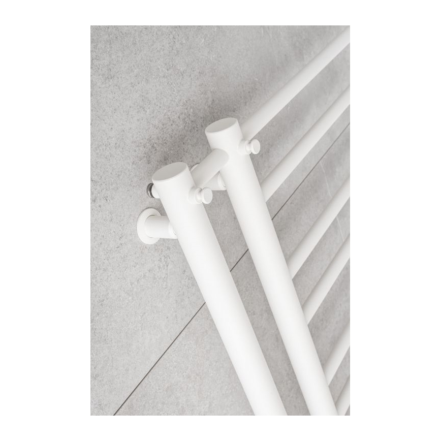 P.M.H. T2W - Toalheiro aquecido THEIA 352W 154 cm direito/branco