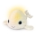 PABOBO - Brinquedo de peluche que brilha e com melodia BELUGA 3xAAA baleia