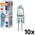 Pack de 10 lâmpadas para forno HALOSTAR G4/20W/12V 2700K - Osram