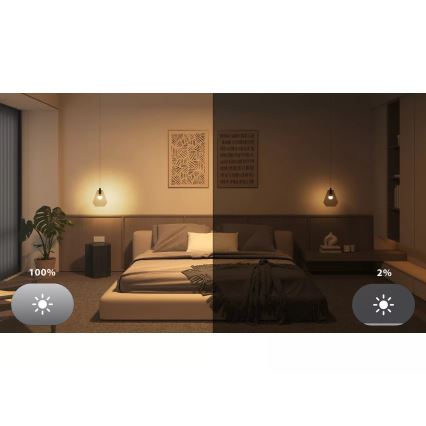 Pack de 3 lâmpadas LED reguláveis Philips Hue White and Color Ambiance Essential E27/8W/230V 2200-6500K