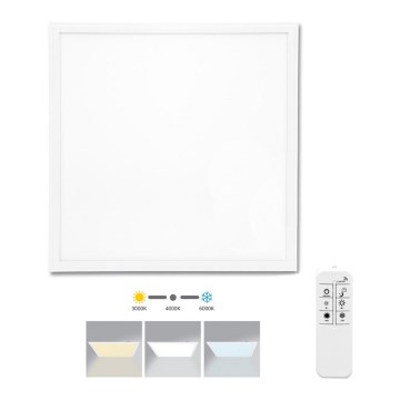 Painel de encastrar LED com regulação e controlo remoto ZEUS LED/40W/230V 4000K