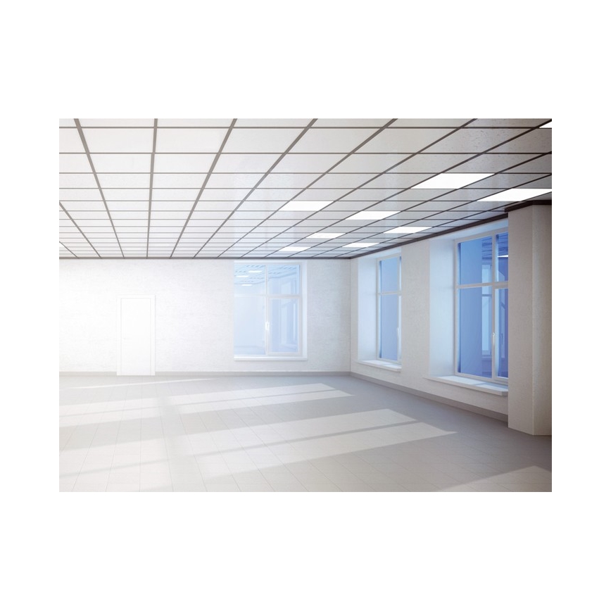 Painel de encastrar LED com regulação e controlo remoto ZEUS LED/40W/230V 4000K
