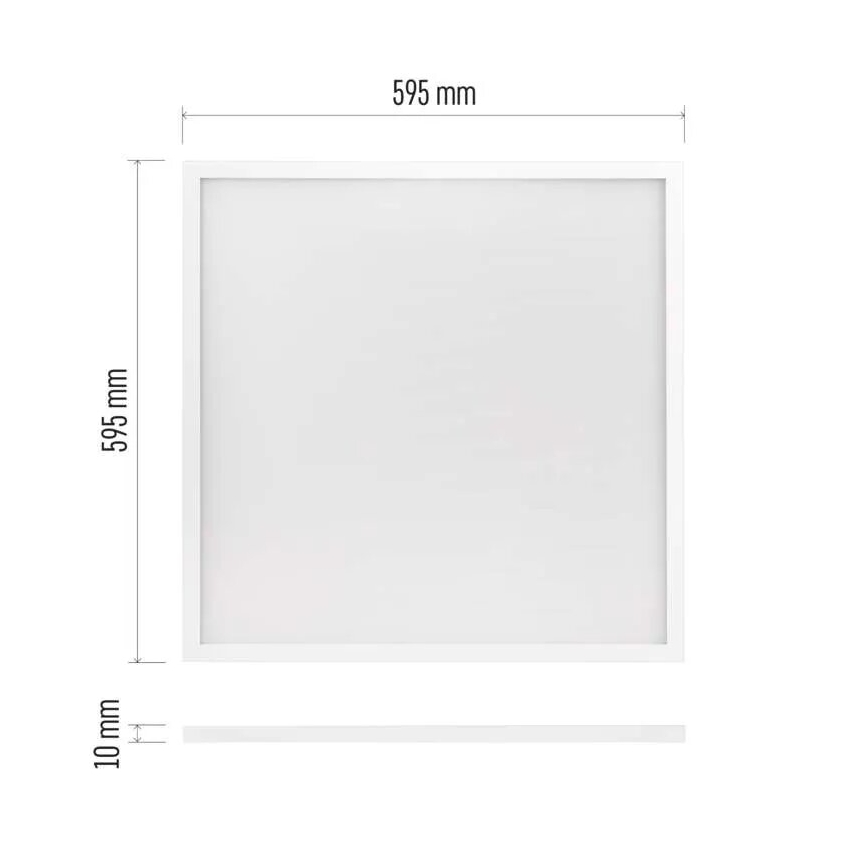 Painel de encastrar LED PROXO LED/33W/230V 4000K 60x60 cm branco