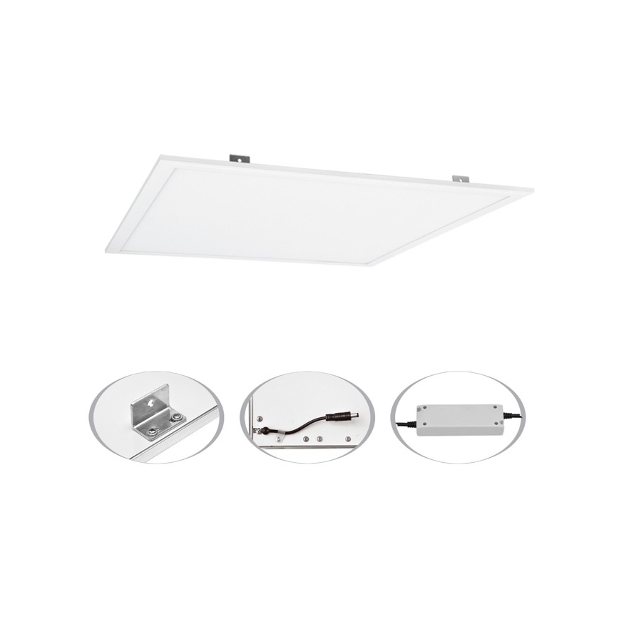 Painel de encastrar microprismático LED ZEUS LED/45W/230V 4,000K