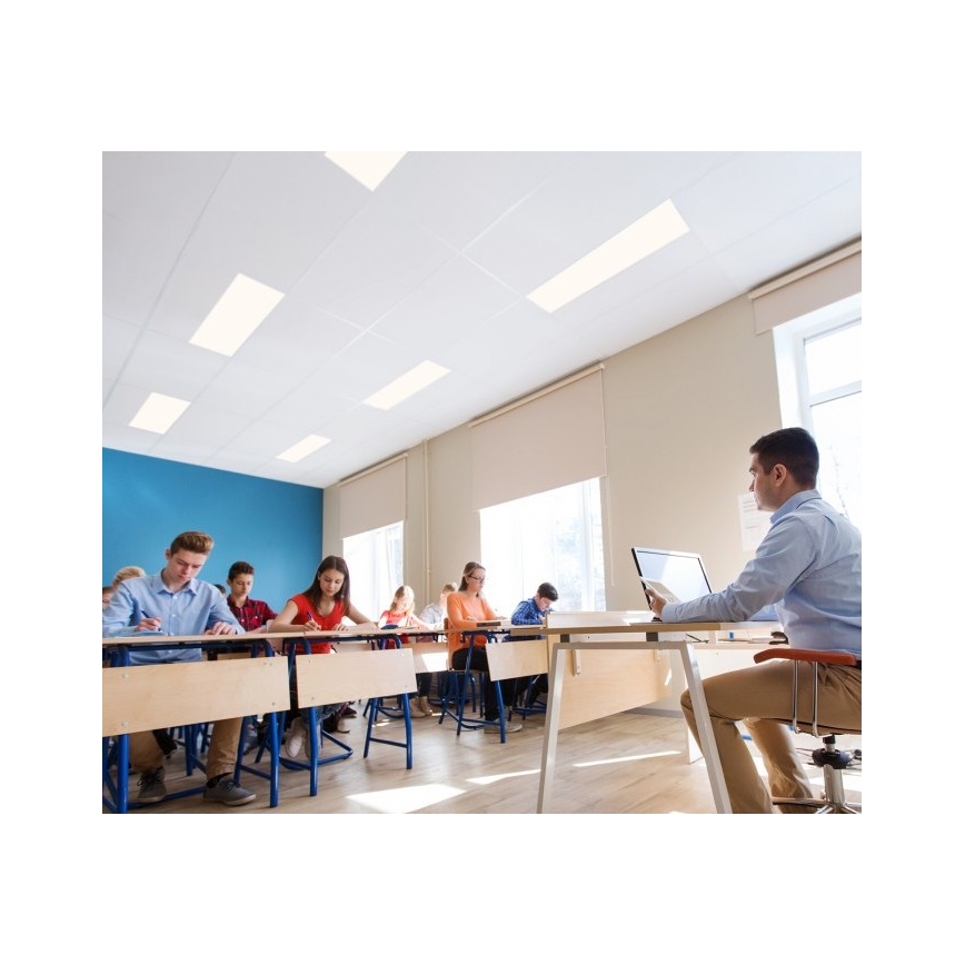 Painel embutido LED com regulação CAPRI LED/25/36/40W/230V 3000/4000/5700K IP44 30x120 cm