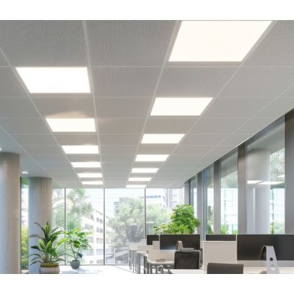 Painel embutido LED com regulação CAPRI LED/25/36/40W/230V 3000/4000/5700K UGR&lt;19 IP44 60x60 cm
