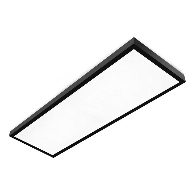 Painel integrado LED BRISBANE LED/36W/230V 4000K 29,5x119 cm preto