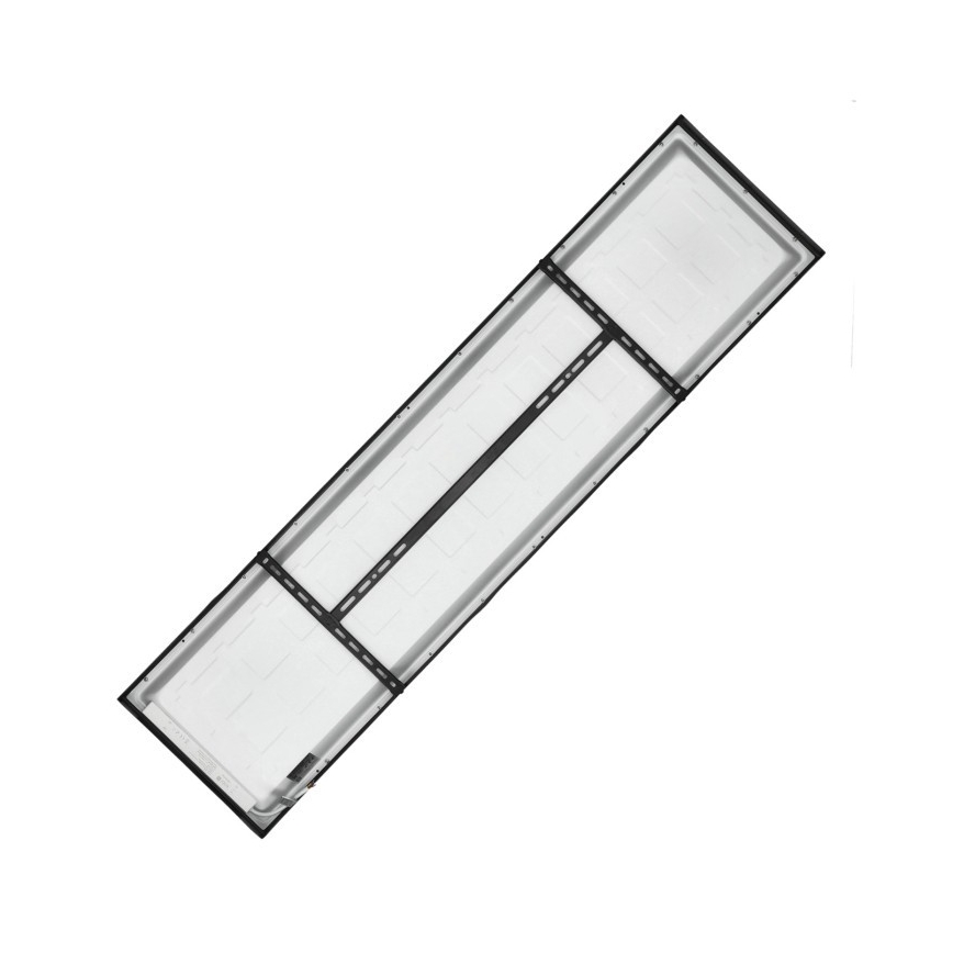 Painel integrado LED BRISBANE LED/36W/230V 4000K 29,5x119 cm preto