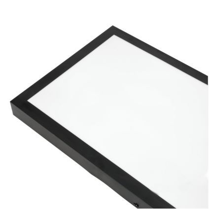Painel integrado LED BRISBANE LED/36W/230V 4000K 29,5x119 cm preto