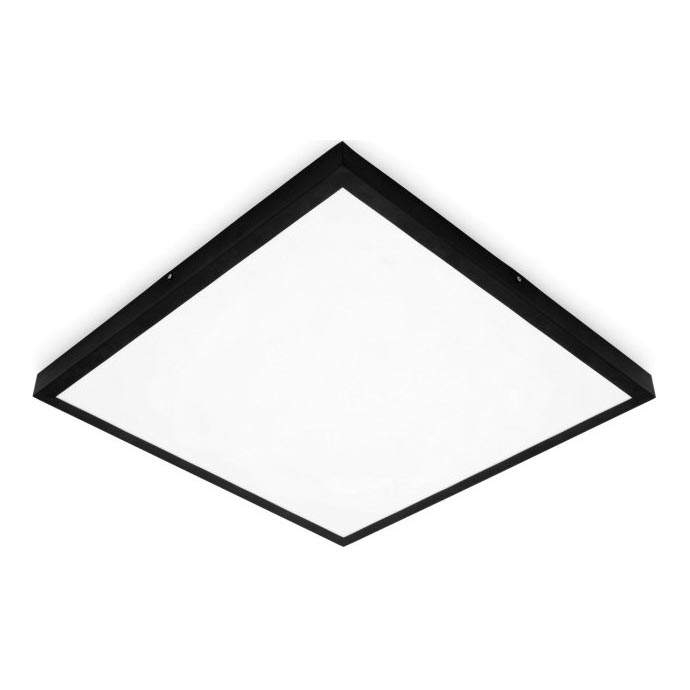 Painel integrado LED BRISBANE LED/36W/230V 4000K 59,5x59,5 cm preto