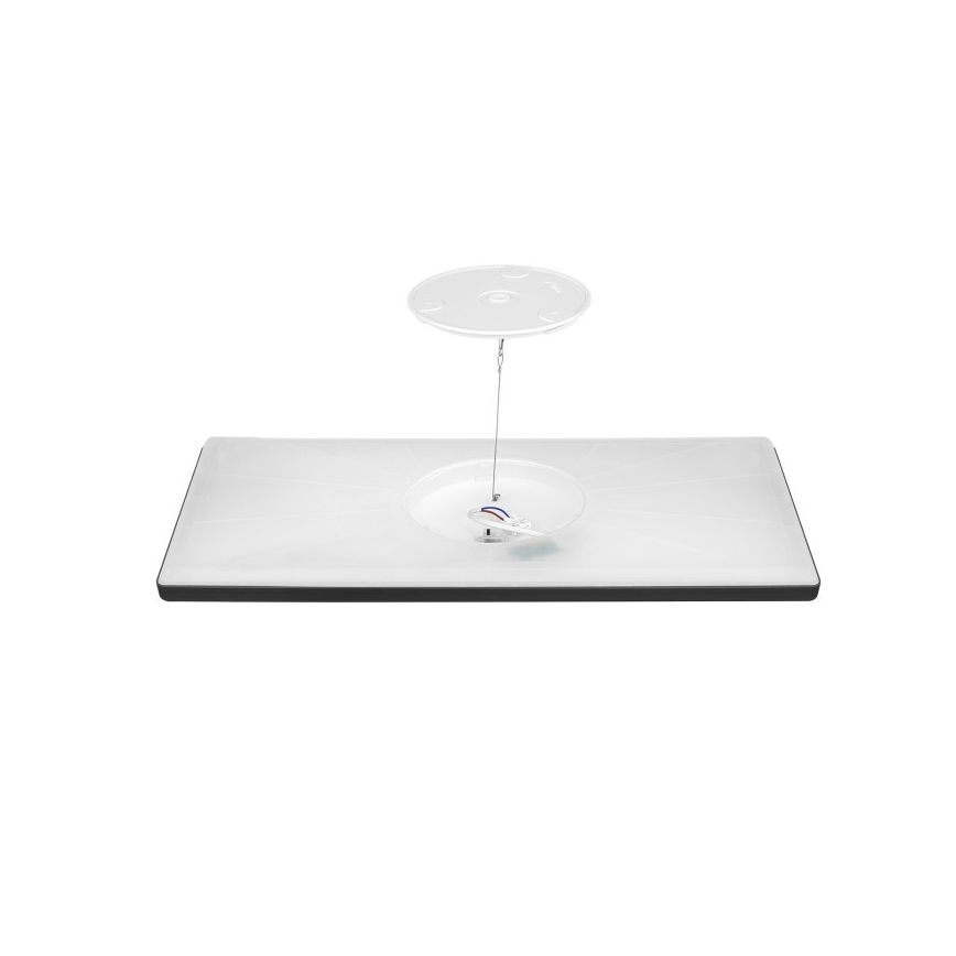 Painel integrado LED NIVERA LED/32W/230V IP54 3000/4000/6000K 29,5x59,5 cm preto