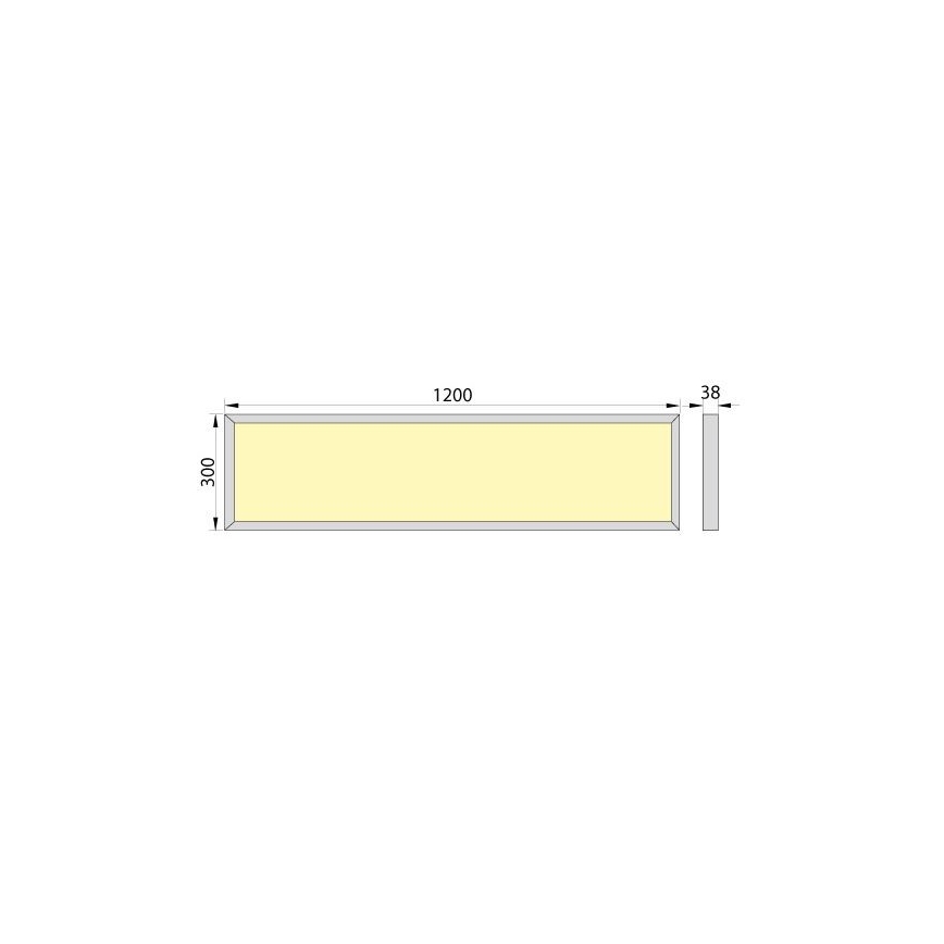 Painel integrado LED OREGA LED/40W/230V 4000K