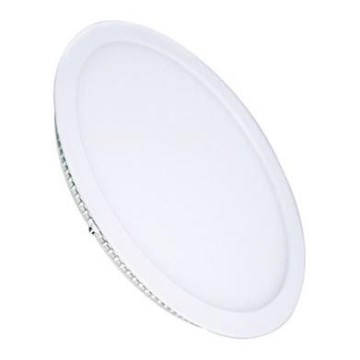 Painel LED 12W/230V 3000/4000/6000K Ø 17 cm branco