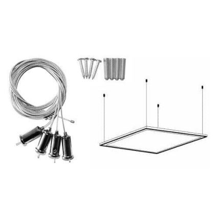 Painel LED 2em1 LED/40W/230V 4000K 60x60 cm