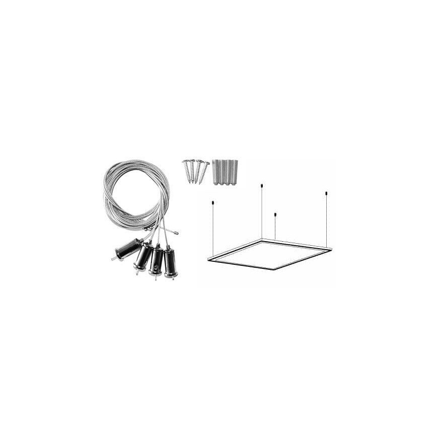 Painel LED 2em1 LED/40W/230V 4000K 60x60 cm