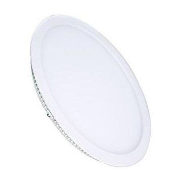 Painel LED, 6W, 230V, 3000/4000/6000K, Ø 12 cm, branco