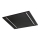 Painel LED ALGINE LED/44W/230V 60x60 cm 4000K UGR<16 preto