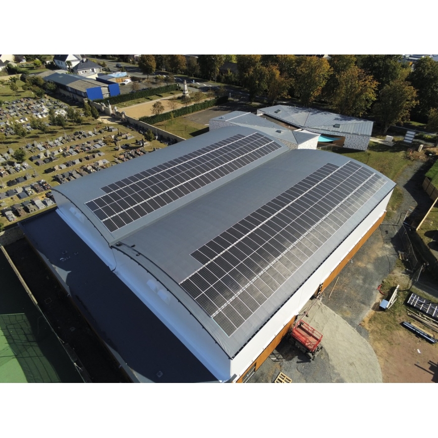 Painel solar fotovoltaico flexível SUNMAN 430Wp IP68 Half Cut - palete 66 unid.
