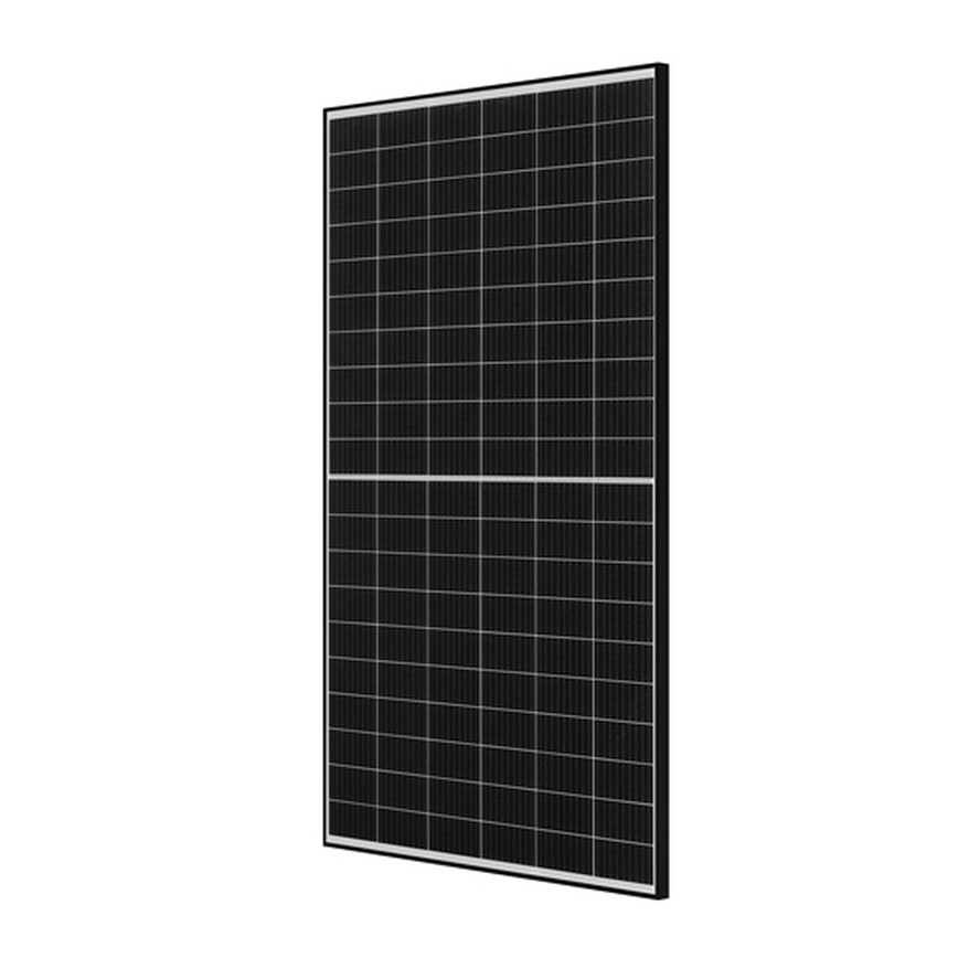 Painel solar fotovoltaico JA SOLAR 380Wp armação preta IP68 Half Cut- palete 31 unid.