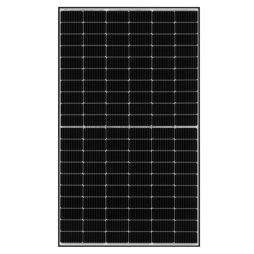 Painel solar fotovoltaico JA SOLAR 380Wp armação preta IP68 Half Cut- palete 31 unid.