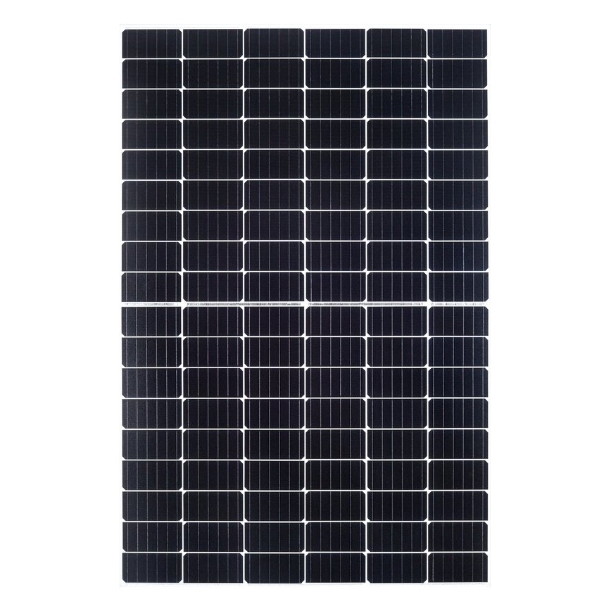 Painel solar fotovoltaico JA SOLAR 405Wp armação preta IP68 Half Cut