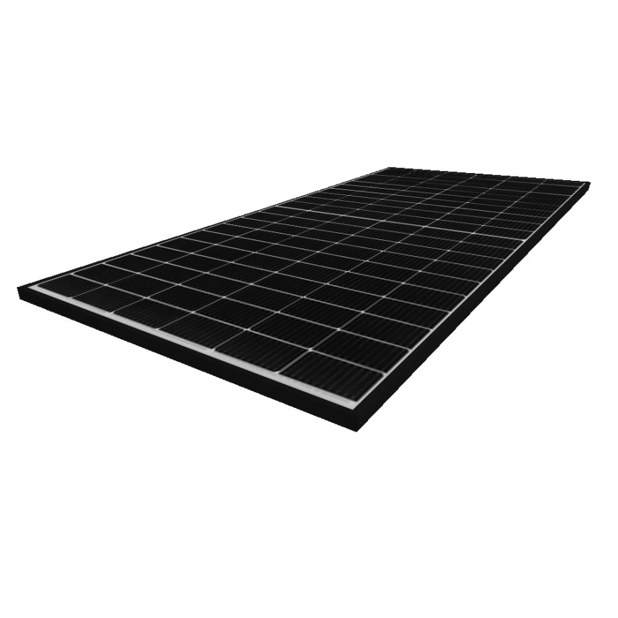 Painel solar fotovoltaico JINKO 460Wp armação preta IP68 Meio Corte - palete 36 unid.