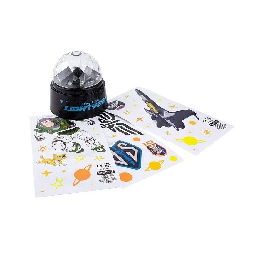 Paladone - Projetor LED Infantil DISNEY LIGHTYEAR 3xAA
