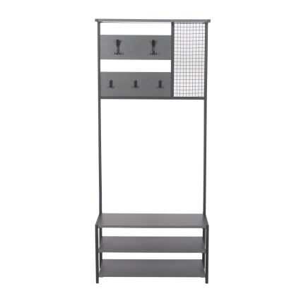 Parede do corredor NOMAD 182x78 cm preto/antracite