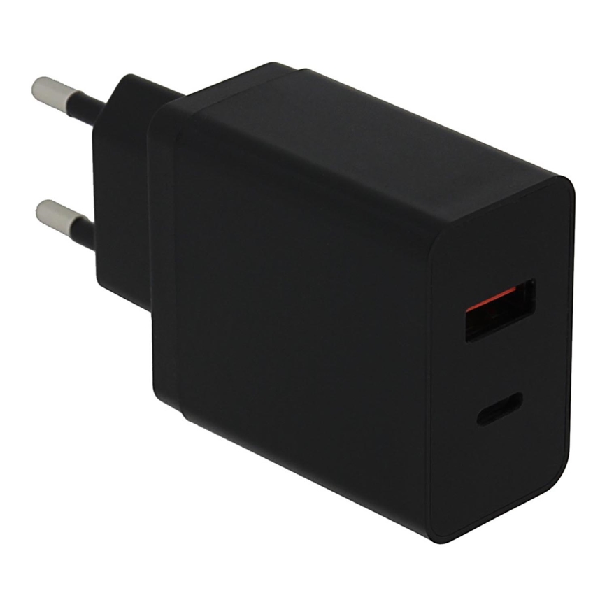 PATONA - Adaptador de carregamento 1xUSB-C/1xUSB-A  Power Delivery 36W/230V