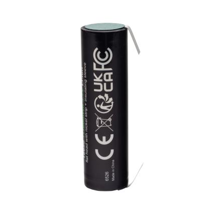PATONA - Bateria 18650 Li-lon 3000mAh PREMIUM 3,7V com terminais em tira para soldar