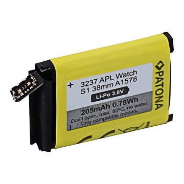 PATONA - Bateria Apple Watch 1 205mAh A1578 38 mm