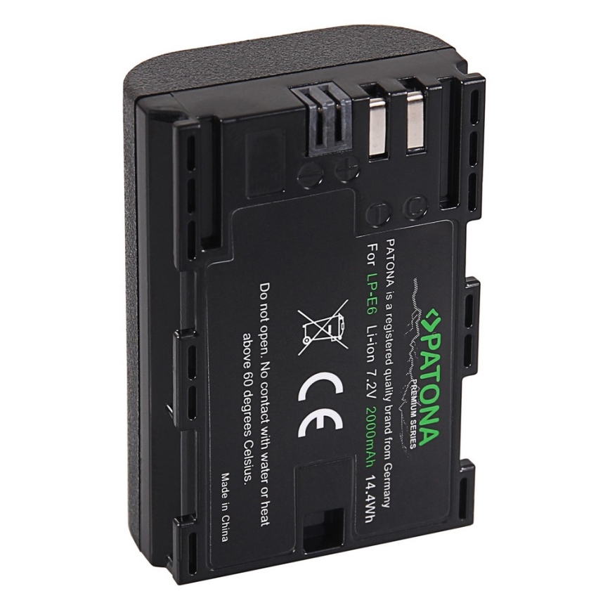 PATONA - Bateria Canon LP-E6 2000mAh Li-Ion Premium
