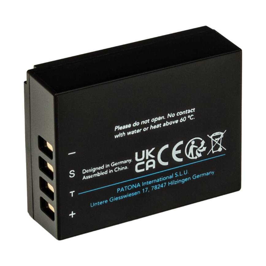 PATONA - Bateria Fuji NP-W126S 1050mAh Li-Ion Platinum USB-C carregamento