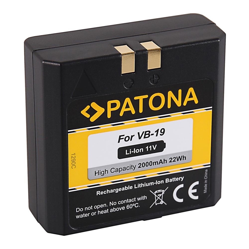 PATONA - Bateria GODOX VB18/VB19 2000mAh Li-Ion 11V