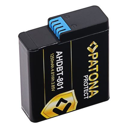 PATONA - Bateria GoPro Hero 5/6/7/7/8 1250mAh Li-Ion Protect