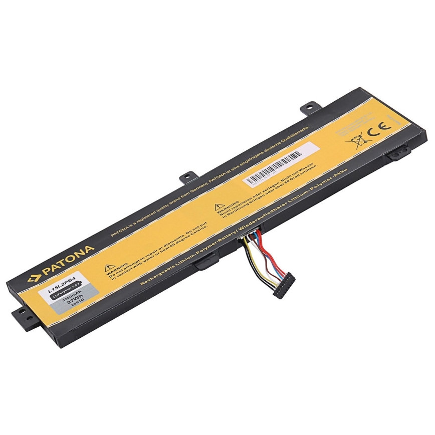 PATONA - Bateria LENOVO Ideapad 310-15IBK 4100mAh Li-lon 7.6V L15L2PB4