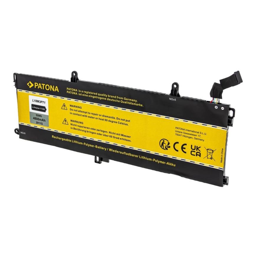 PATONA - Bateria Lenovo Thinkpad P53S/T590 4800mAh Li-Pol 11,55V L18M3P71