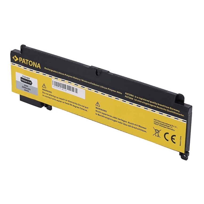PATONA - Bateria Lenovo Thinkpad T460S/T470S 2000mAh Li-Pol 11,4V 01AV405