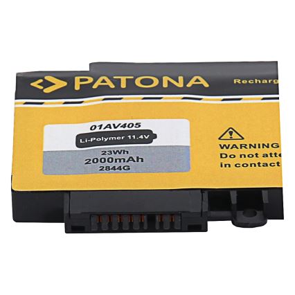 PATONA - Bateria Lenovo Thinkpad T460S/T470S 2000mAh Li-Pol 11,4V 01AV405