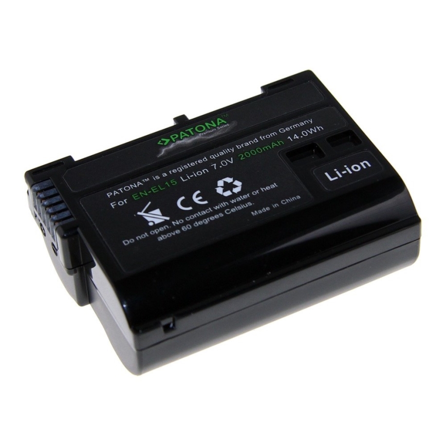 PATONA - Bateria Nikon EN-EL15B 2000mAh Li-Ion Premium