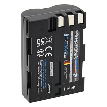 PATONA - Bateria Nikon EN-EL3E 2250mAh Li-Ion Platinum USB-C charging
