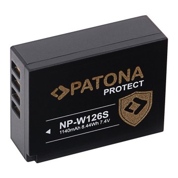 PATONA - Bateria recarregável Fuji NP-W126S 1140mAh Li-Ion Protect