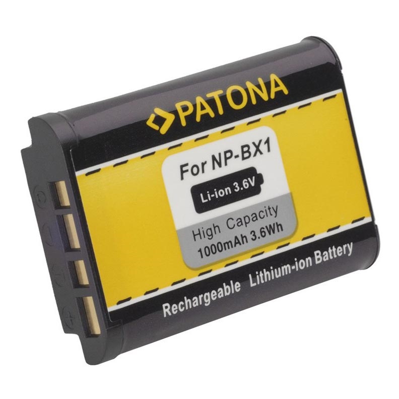 PATONA - Bateria Sony NP-BX1 1000mAh Li-Ion