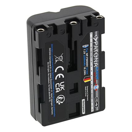 PATONA - Bateria Sony NP-FM500H 2250mAh Li-Ion Platinum USB-C charging