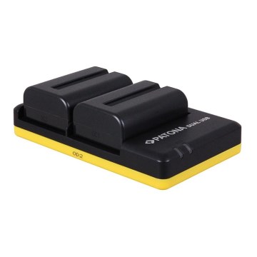PATONA - Carregador duplo Sony NP-FM500H USB