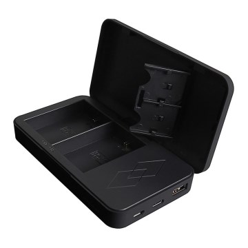 PATONA - Carregador Foto Dual Canon LP-E6/LP-E6N/LP-E6NH com power bank